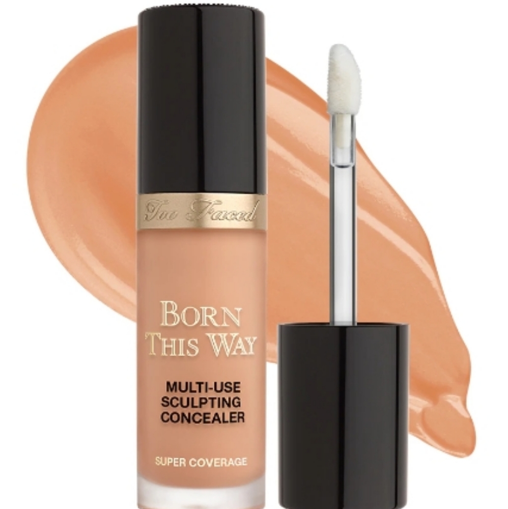 NIB  Too Faced Born This Way Super Coverage Multi Sculpting Concealer -  Taffy